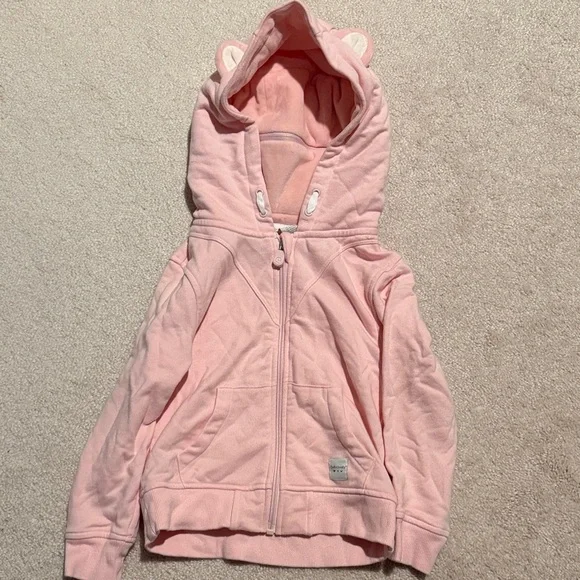 Cubcoats Adorable Pink Hoodie with Cute Ear Details - Picture 6 of 9
